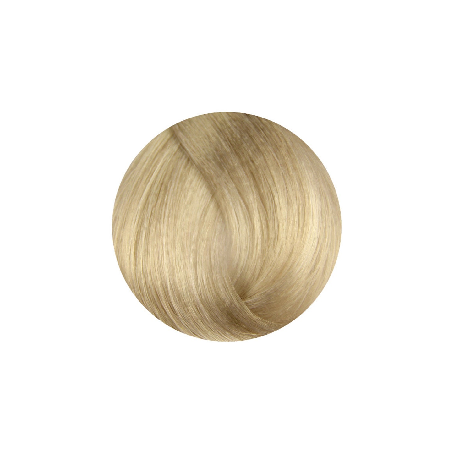 Light blonde hair color swatch for salon beauty treatments