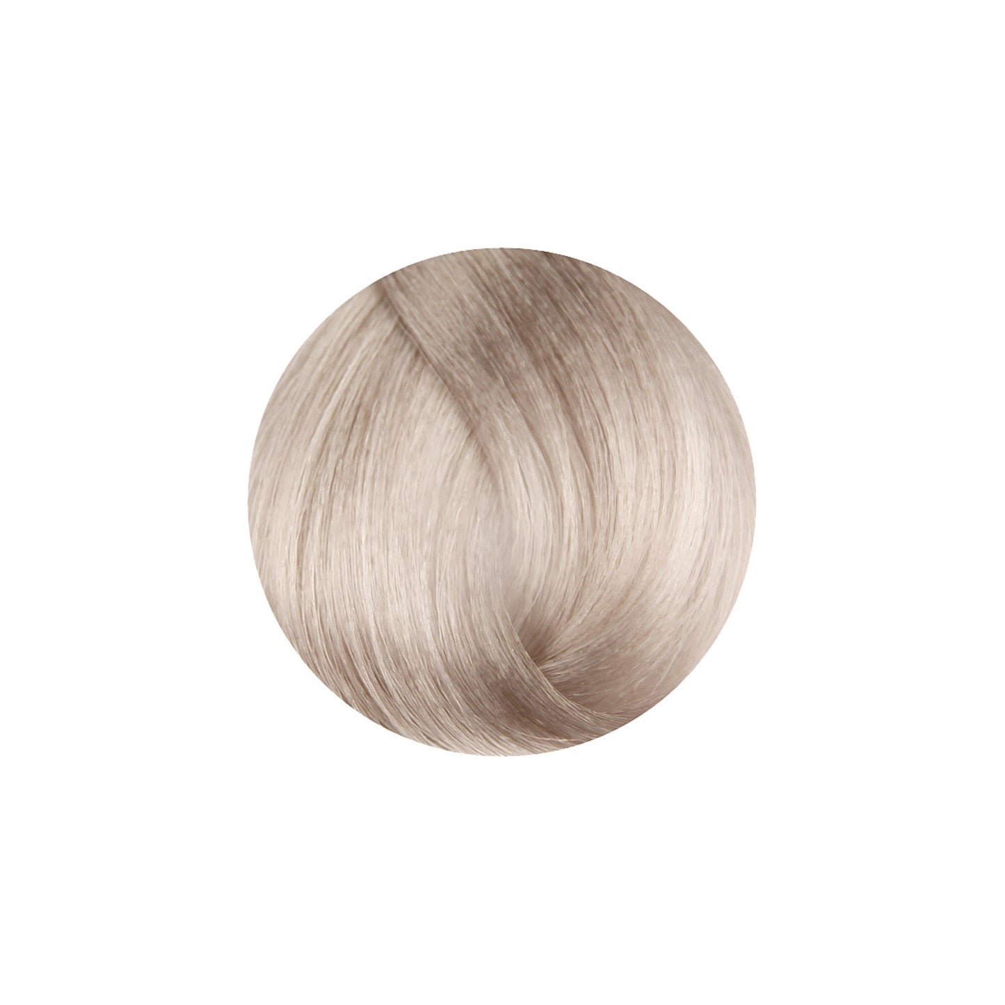 Soft blonde hair color swatch, ideal for European beauty trends and salon styling.