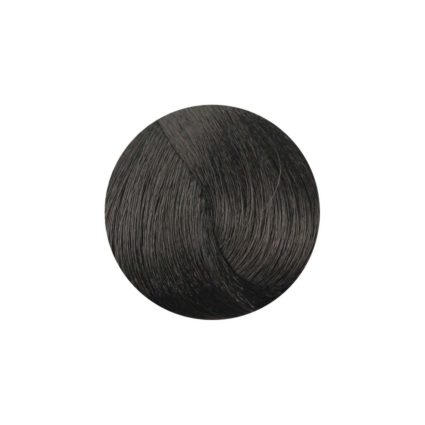 Dark brown hair color swatch for salon beauty treatments