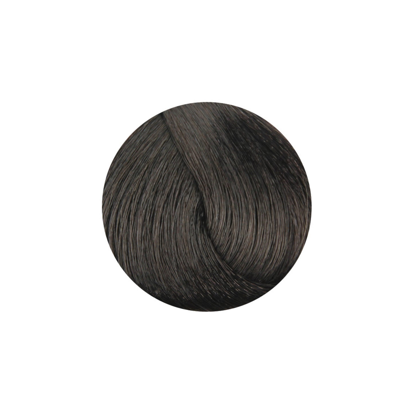 Dark brown hair color swatch, rich tone for beauty styling