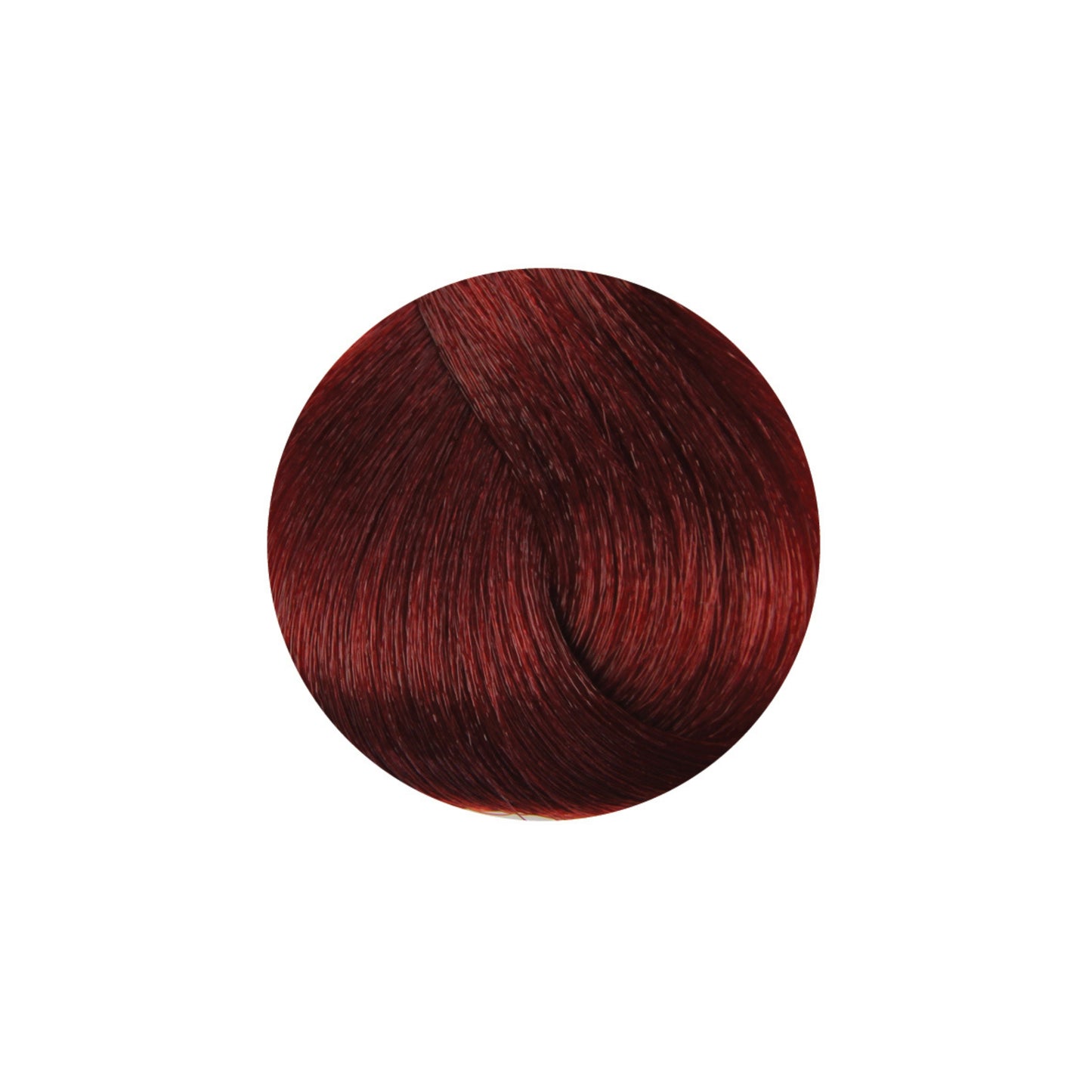 Rich burgundy hair color swatch, deep red tone for salon or home use