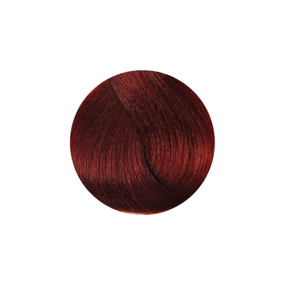 Rich burgundy hair color swatch, deep red tone for salon or home use