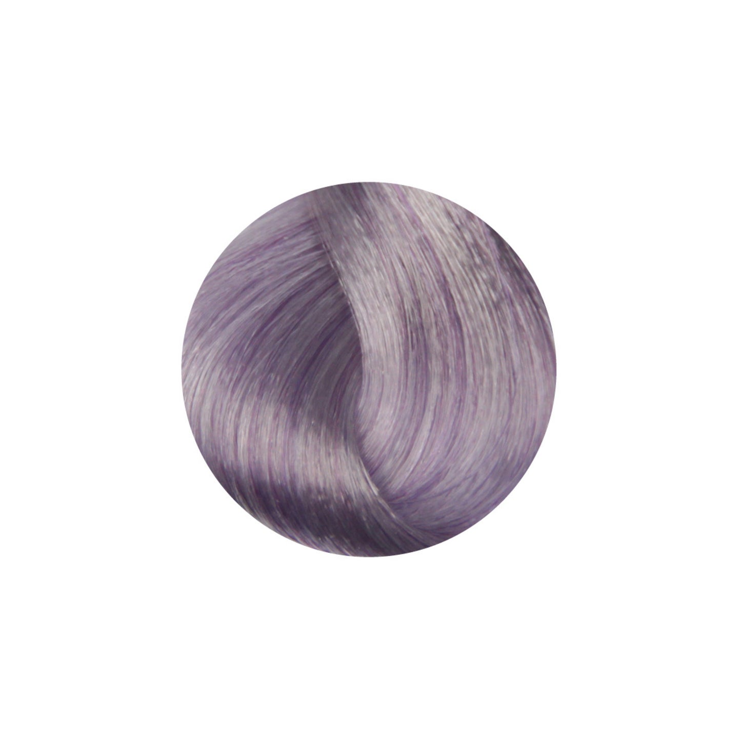 Lavender purple hair color swatch, smooth and shiny texture for beauty styling