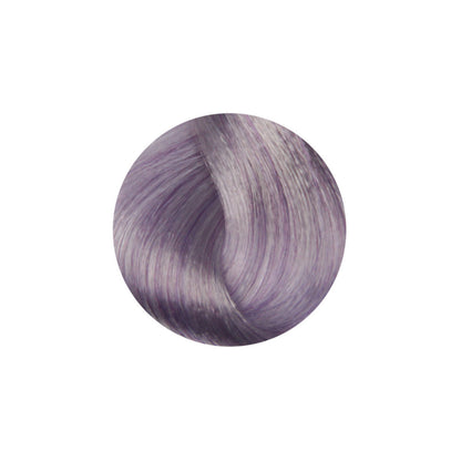 Lavender purple hair color swatch, smooth and shiny texture for beauty styling
