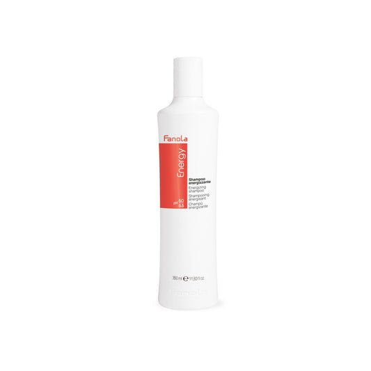 Fanola Energy Energizing Shampoo 350ml for hair care, pH balanced formula