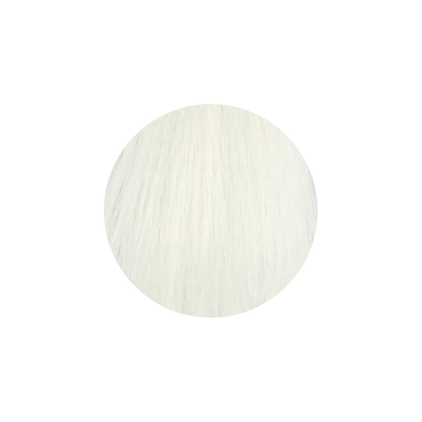 Platinum blonde hair swatch for beauty color selection