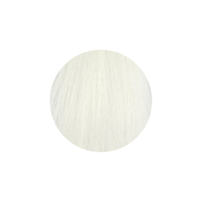 Platinum blonde hair swatch for beauty color selection