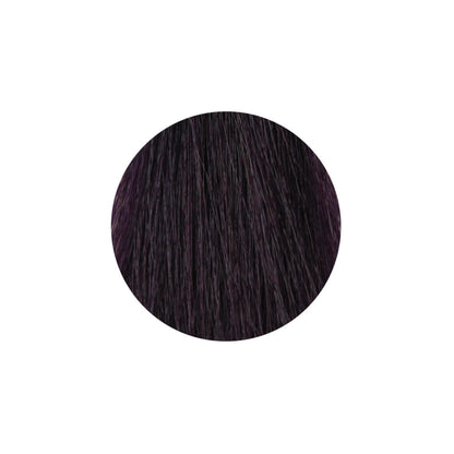 Deep violet hair color swatch for beauty and styling
