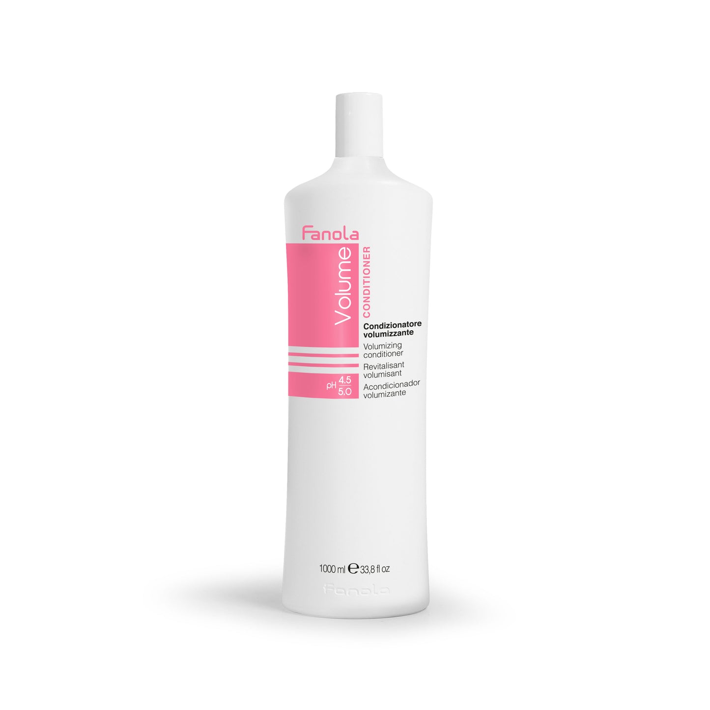 Fanola Volume Volumizing Conditioner 1000ml for hair care, pH 4.5-5.0, salon professional use