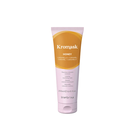 Kromask Honey Caramel Coloring Nourishing Mask 250ml by Inebrya for hair care