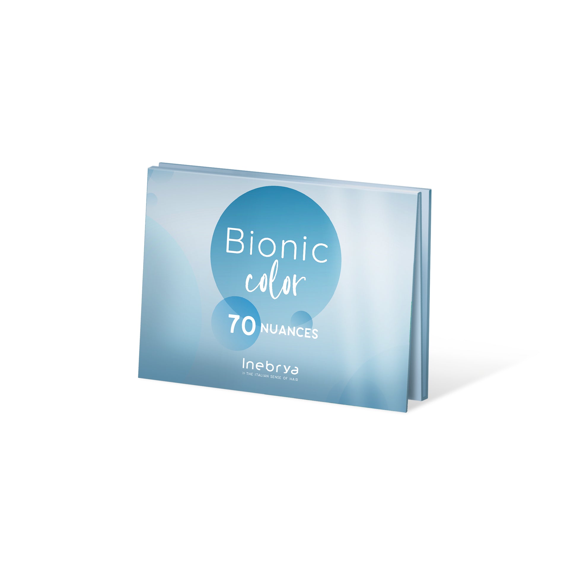 Bionic Color 70 Nuances hair color chart by Inebrya for salon professionals