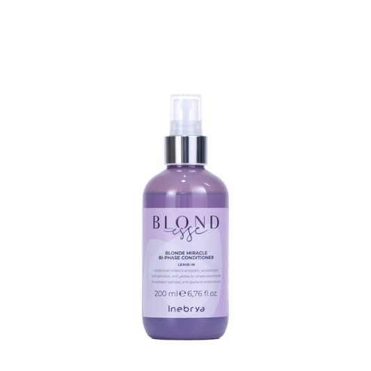 Blonde Miracle Bi-Phase Leave-In Conditioner for anti-yellow, anti-pollution blonde hair care