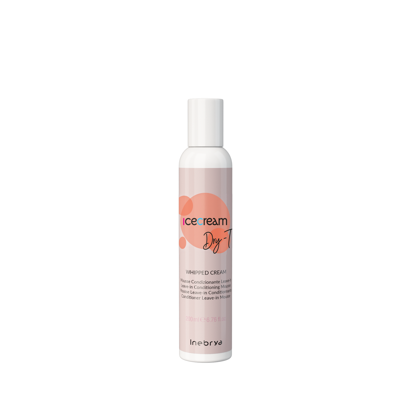 Icecream Dry-T Whipped Cream leave-in conditioner mousse for dry hair, 200ml