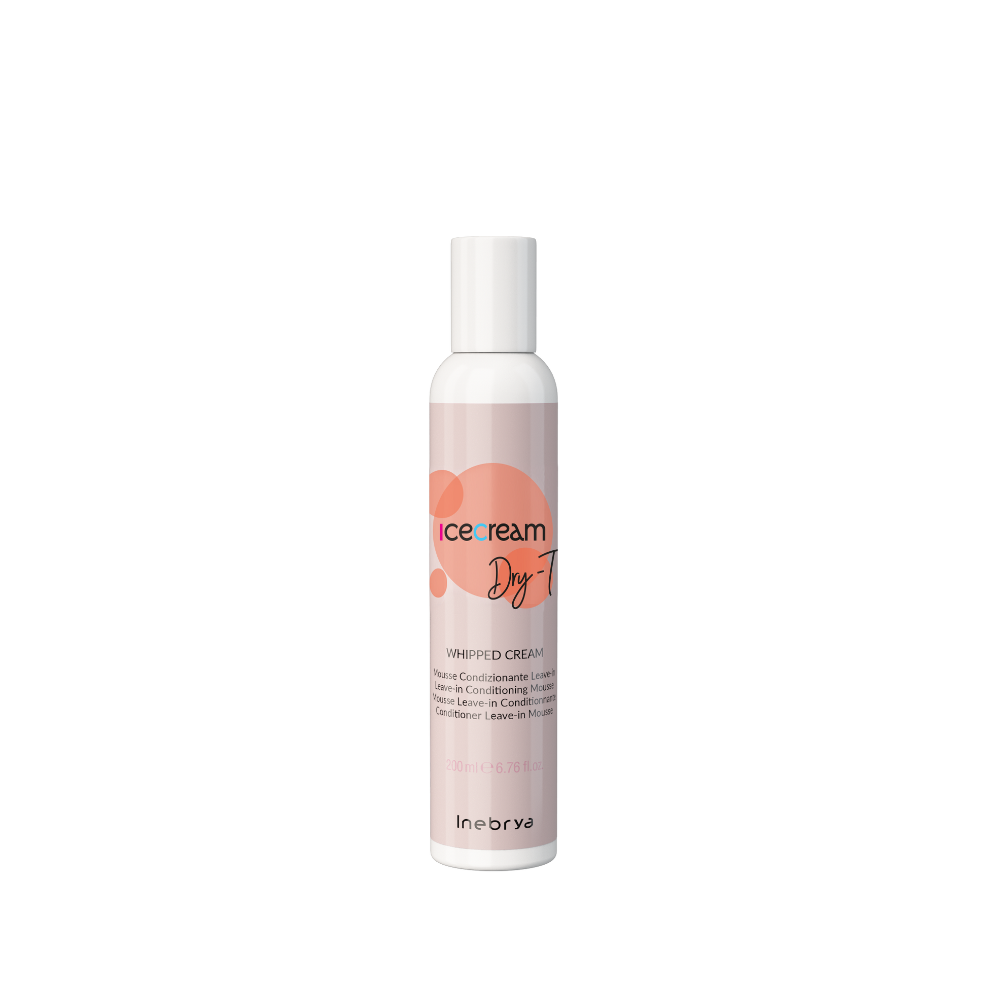 Icecream Dry-T Whipped Cream leave-in conditioner mousse for dry hair, 200ml