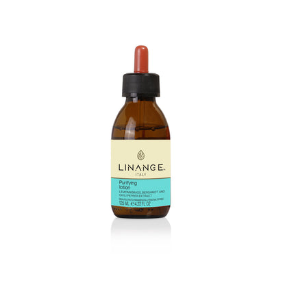 Linange Italy Purifying Lotion with lemongrass, bergamot & chili pepper extract, 125ml