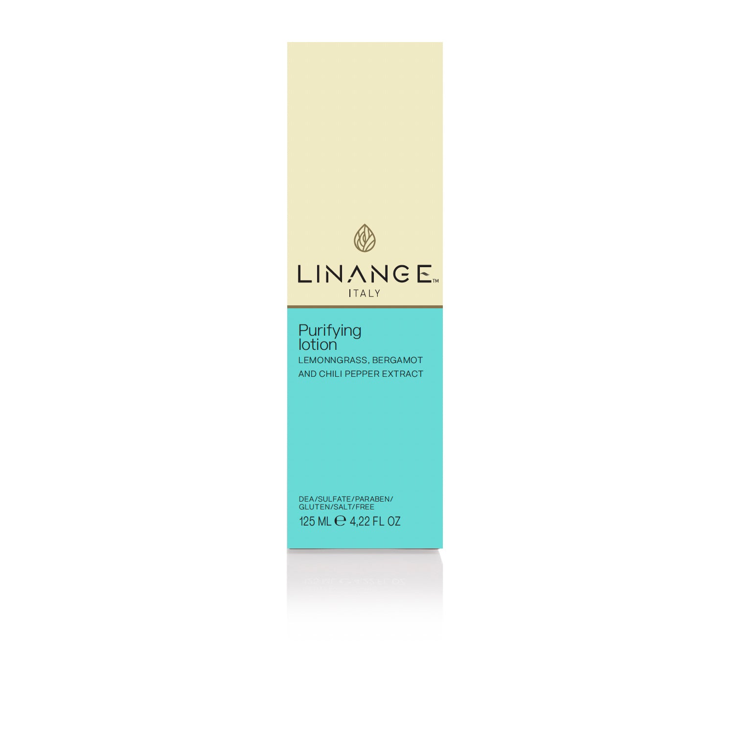 Linange Italy Purifying Lotion with Lemongrass, Bergamot & Chili Pepper Extract, 125ml