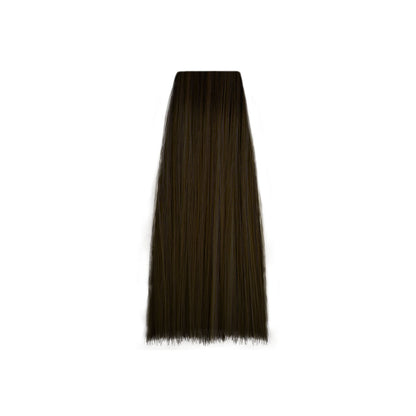 Dark brown hair swatch for beauty salon color selection