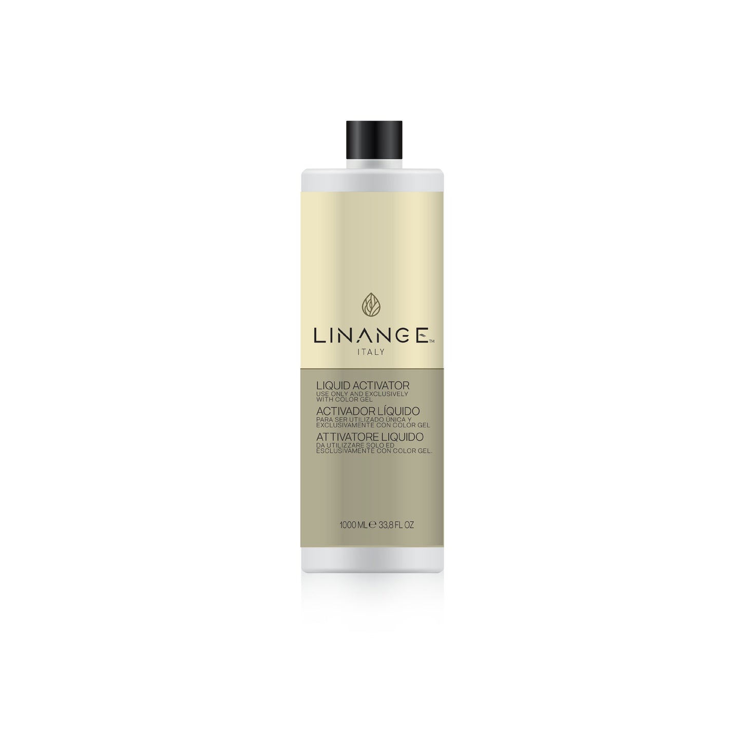 Linange Italy Liquid Activator for Color Gel, 1000ml professional hair care product