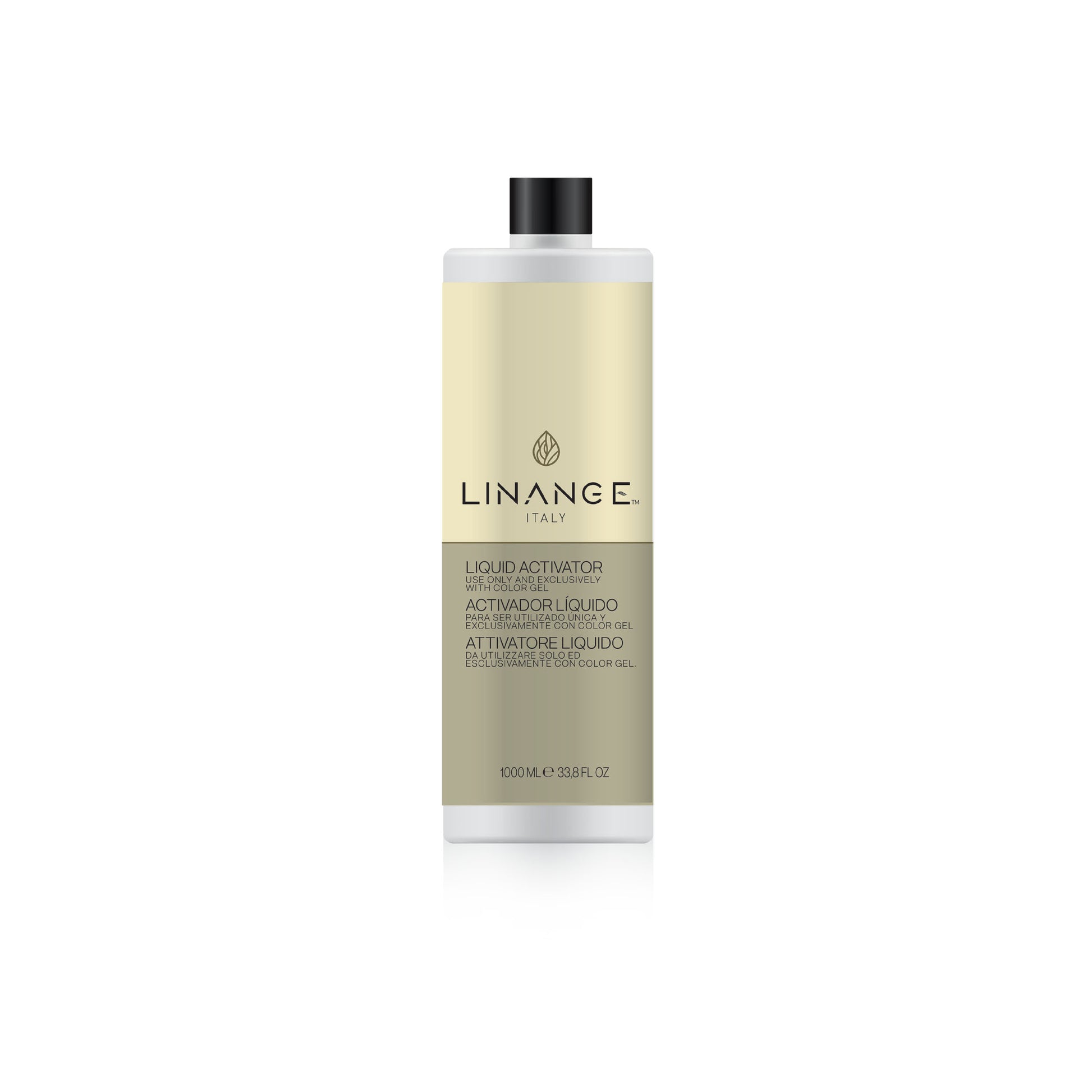 Linange Italy Liquid Activator for Color Gel, 1000ml professional hair care product