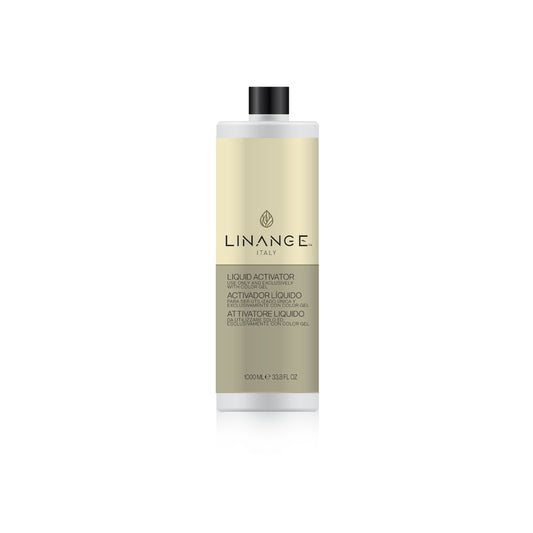 Linange Italy Liquid Activator for Color Gel, 1000ml professional hair care product