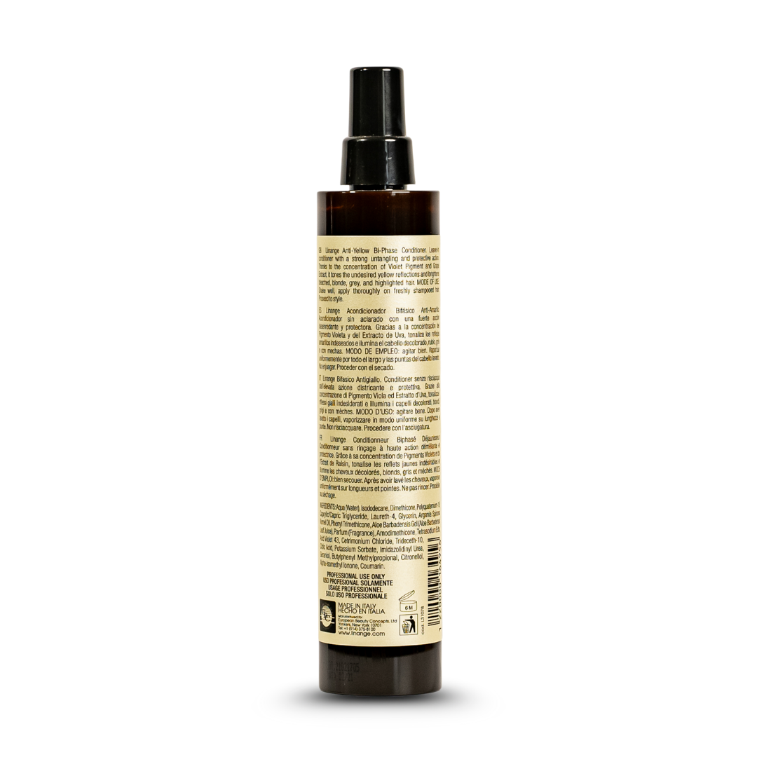 Linange Anti Yellow Bi-Phase 250ML Back