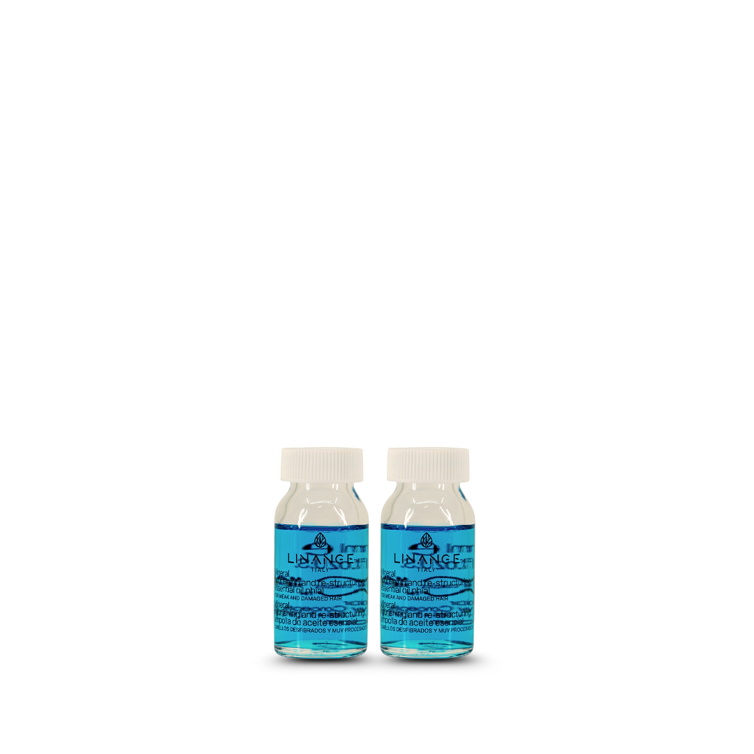 Linange Italy mineral oil for weak and damaged hair, nourishing and restructuring treatment