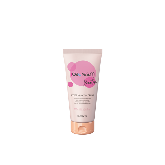 Icecream Keratin Velvet Keratin Cream for split ends treatment, 100ml hair care product
