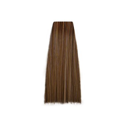 Rich brown hair color swatch for salon beauty treatments
