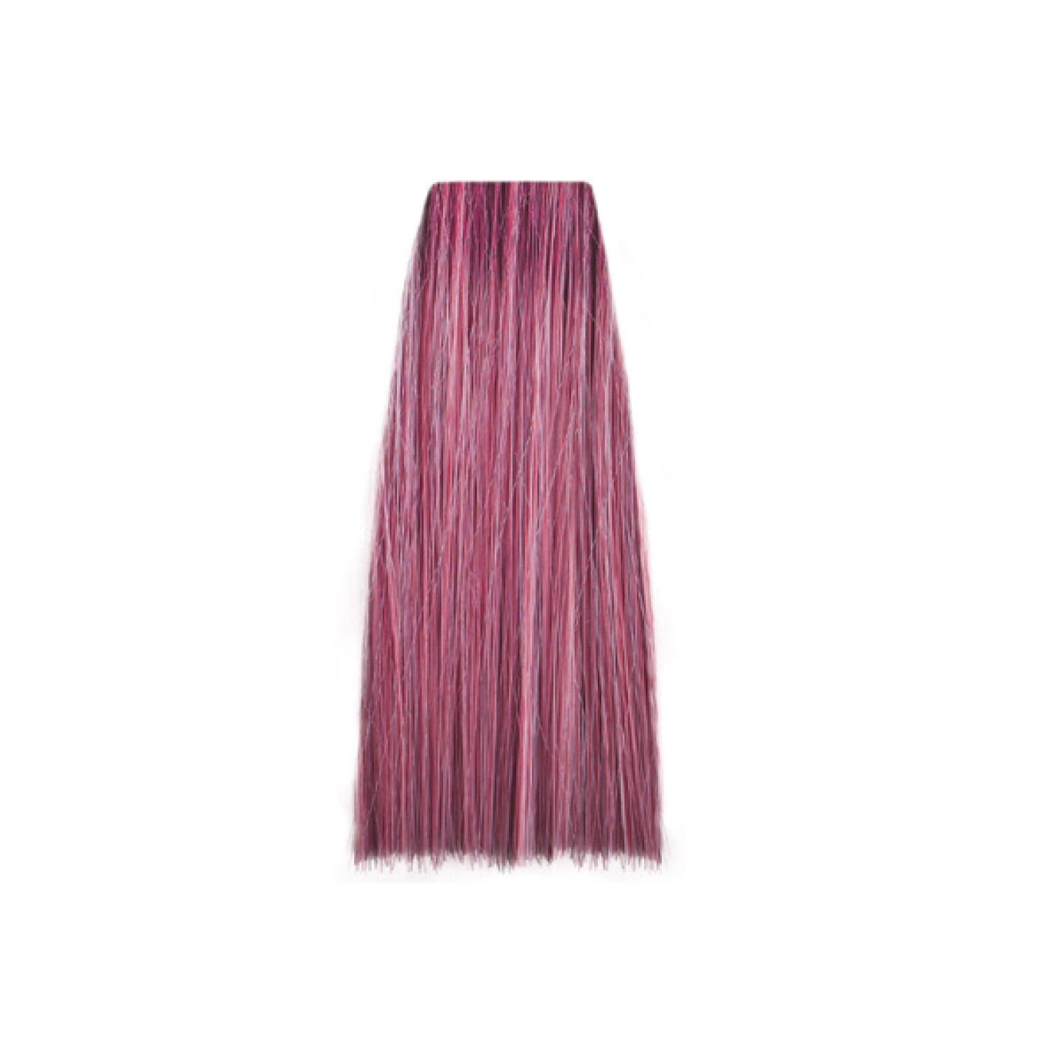 Vibrant burgundy hair color swatch for salon beauty styling