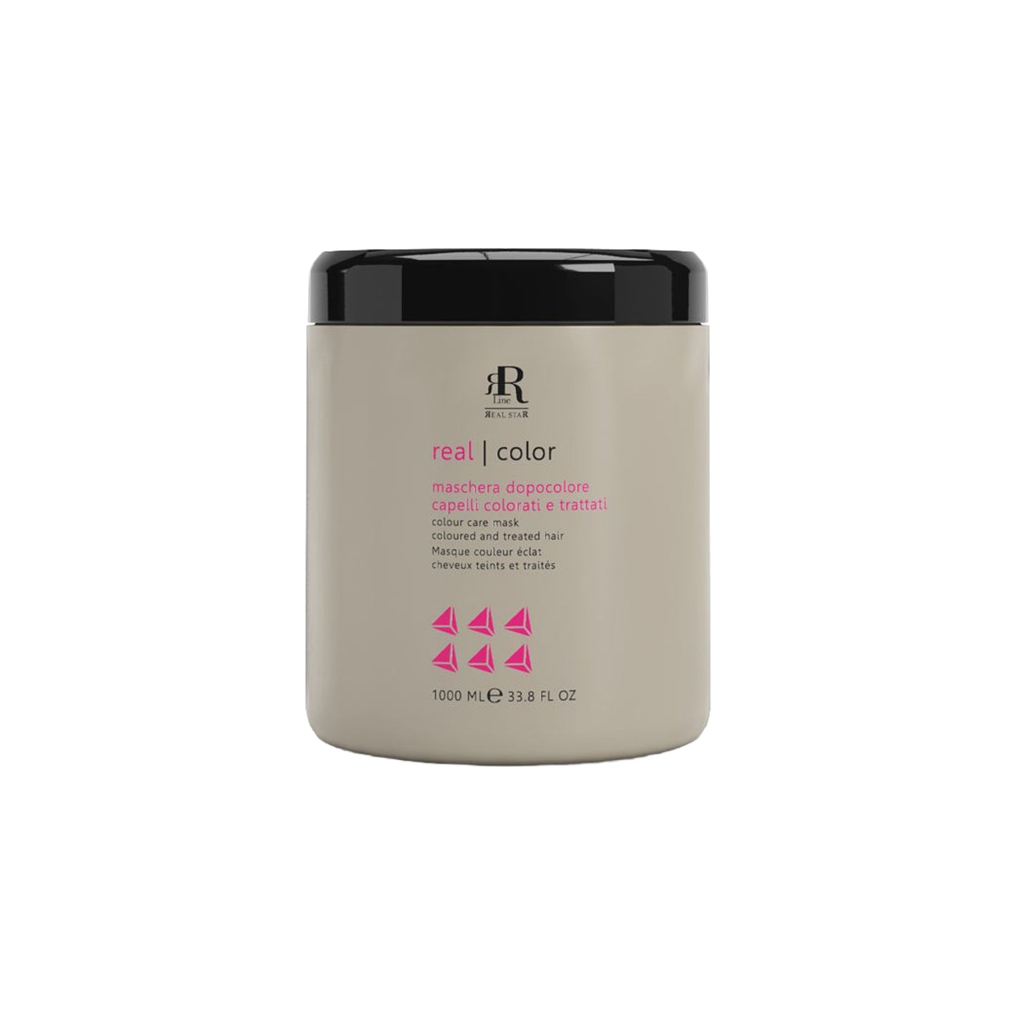 Real Color hair mask for coloured and treated hair, 1000ml salon care product