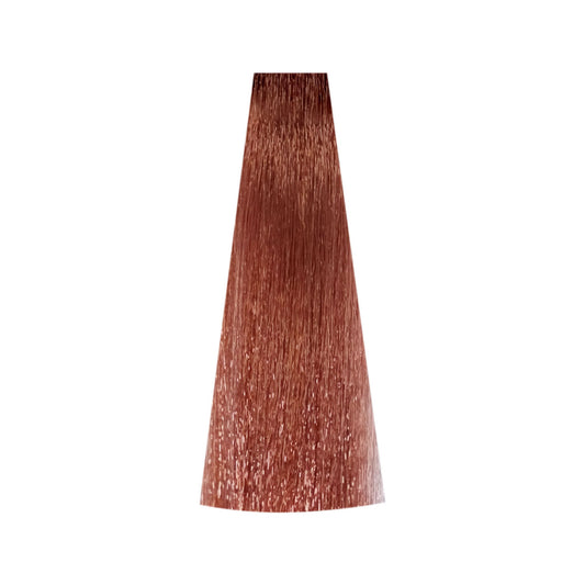 Rich copper red hair color swatch for salon or home use, showcasing vibrant tone and shine