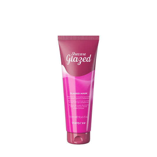 Shecare Glazed illuminating hair mask for dull, dehydrated hair - 250ml