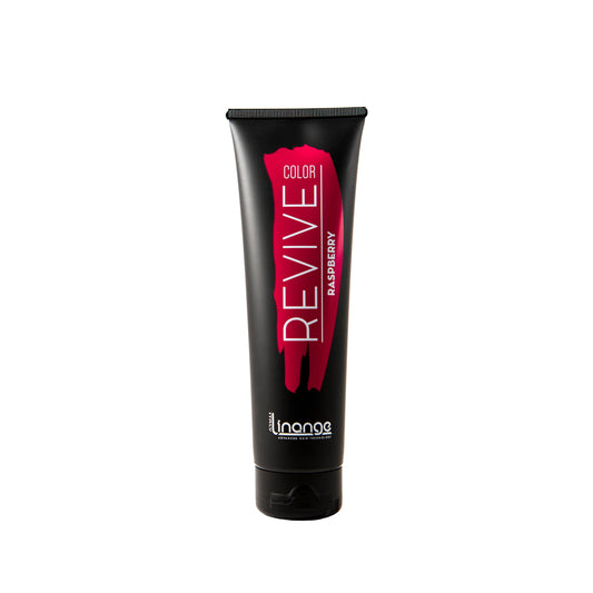Revive Color Raspberry hair dye tube by Linange, advanced hair technology for vibrant color