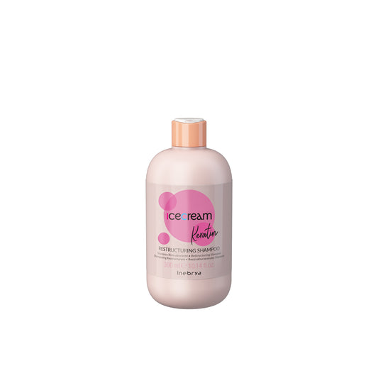 Icecream Keratin Restructuring Shampoo 300ml for hair repair and nourishment