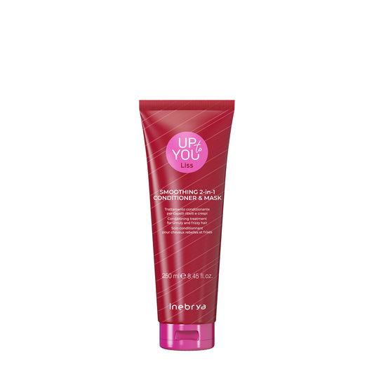 UP to YOU Liss Smoothing 2-in-1 Conditioner & Mask for unruly frizzy hair, 250ml