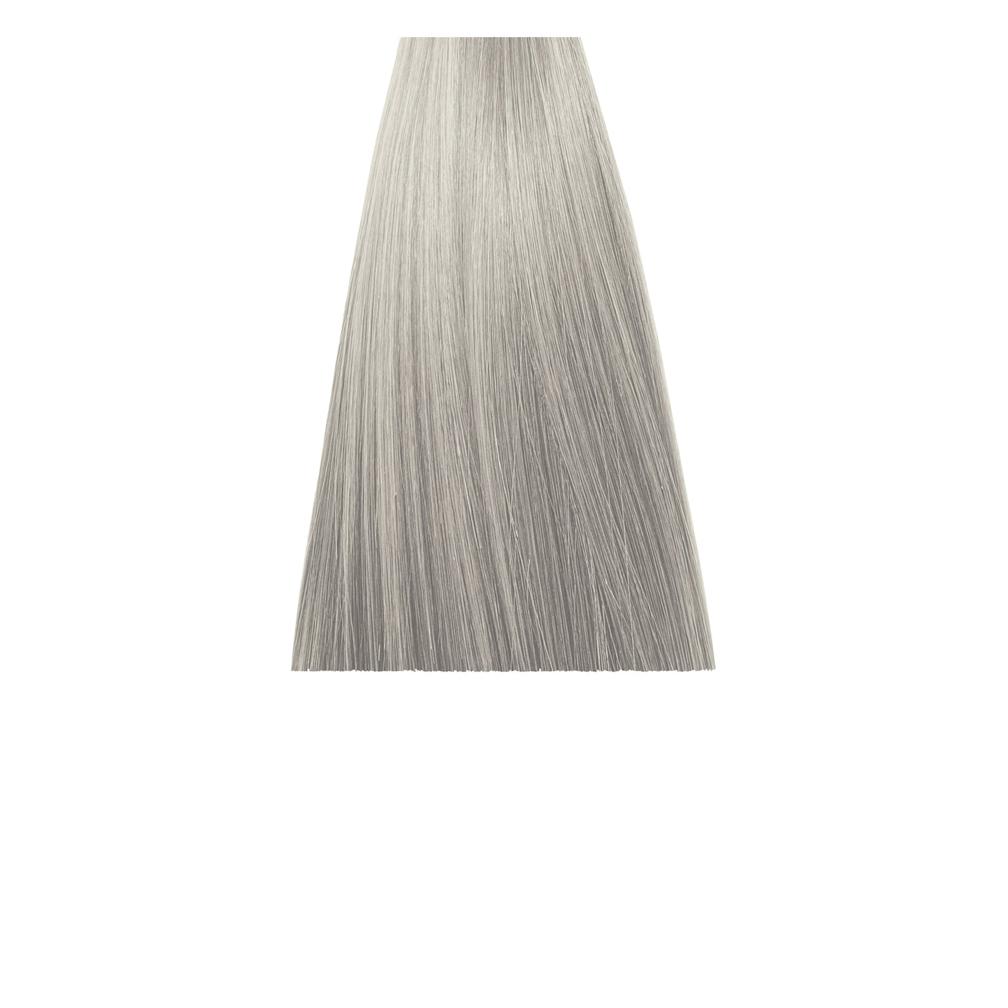 Ash blonde hair swatch for professional salon coloring and styling
