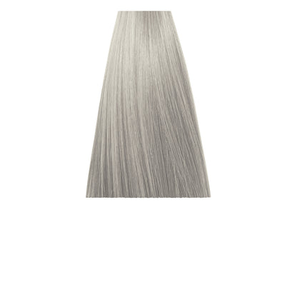 Ash blonde hair swatch for professional salon coloring and styling