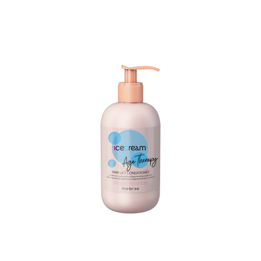 Icecream Age Therapy Hair Lift Conditioner 300ml, regenerating hair care with pump bottle