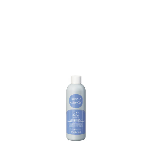 Bionic activator 20 vol 6% Oxycream with saffron & cotton oil, multi-action oxidizing cream for hair color
