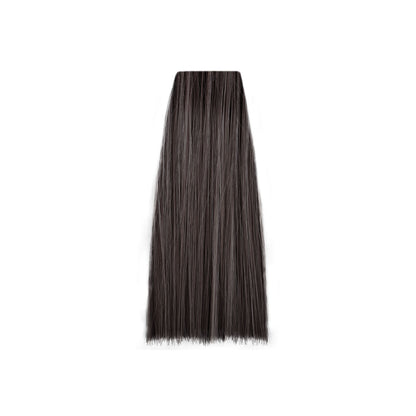 Dark brown hair color swatch for salon hair dye, showcasing rich, smooth texture and tone.