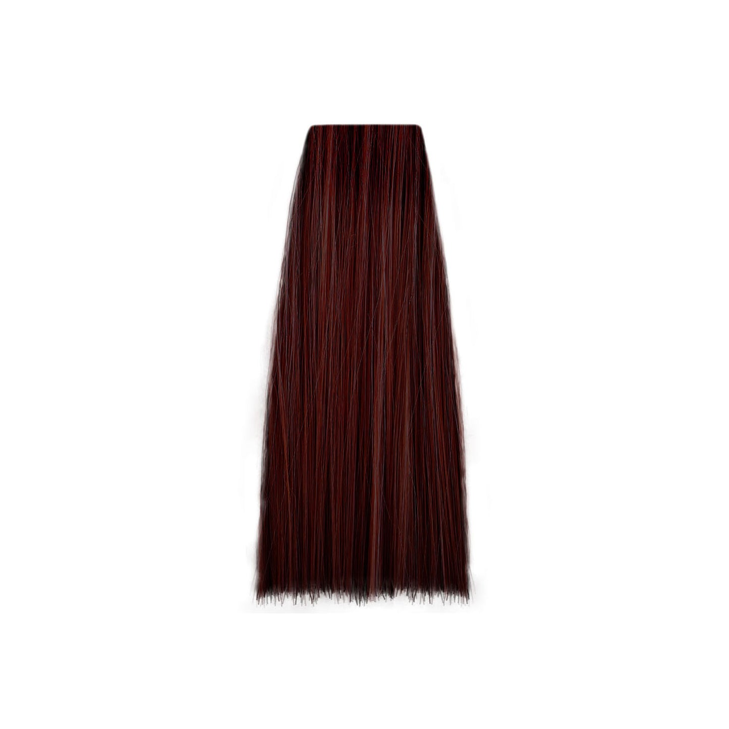 Rich burgundy hair color swatch for salon beauty treatments
